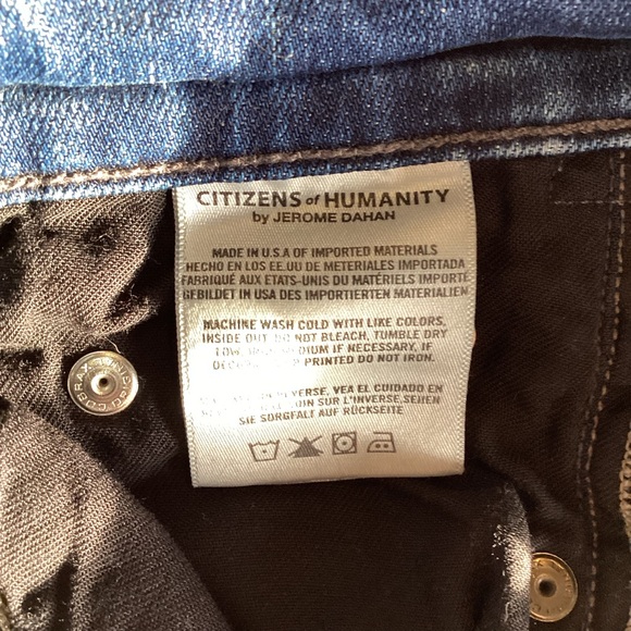 🦌 Citizens of Humanity Rocket High Rise Skinny Made in USA Size 26 - Picture 9 of 10